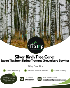 We are here for the expert tree care, for your silver birch tree