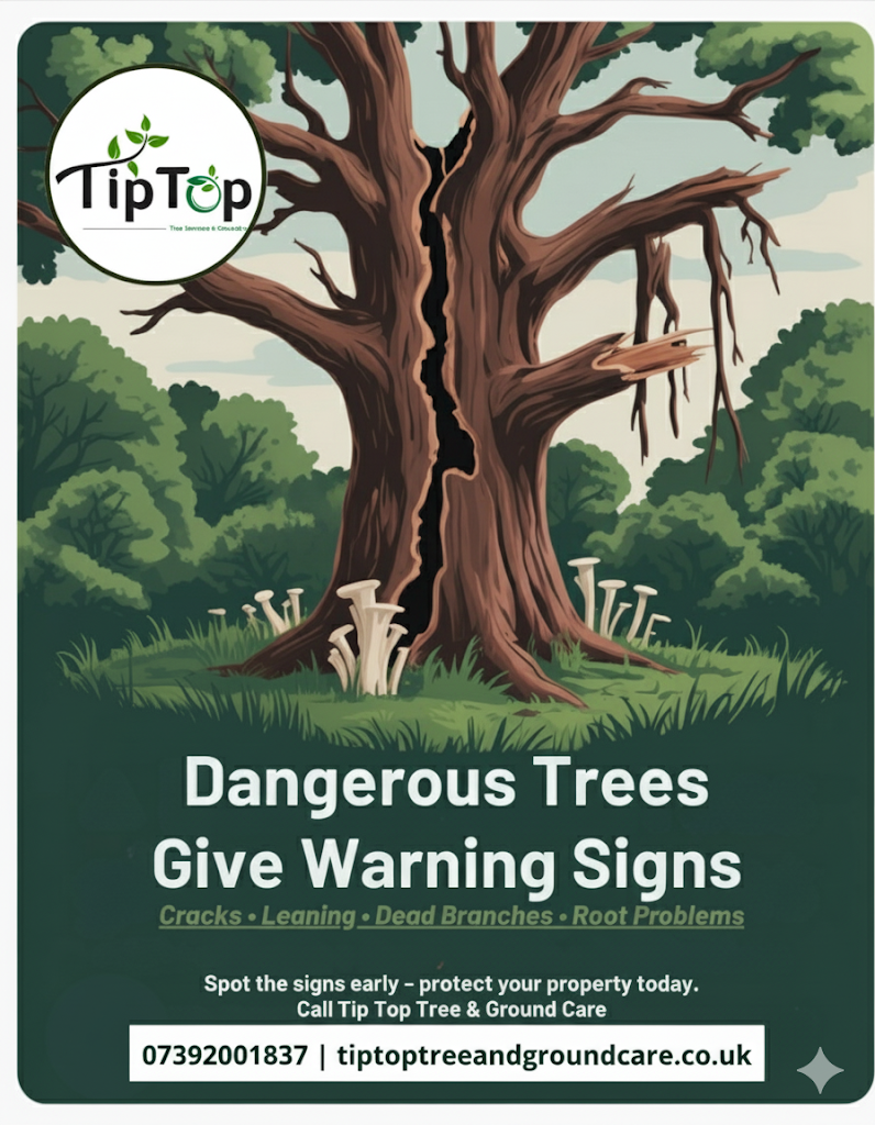 Dangerous Trees Give Warning Signs