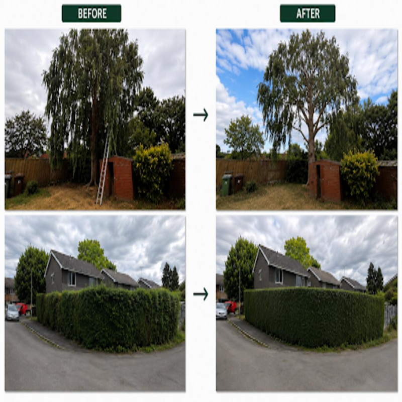 The Difference Professional Tree Surgery Can Make Before & After